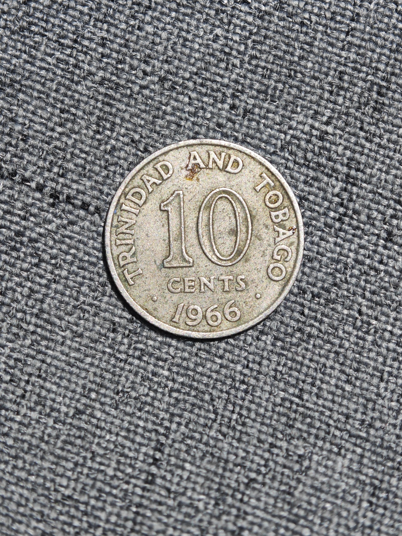 外国硬币收藏第5期 特立尼达和多巴哥1966年10分