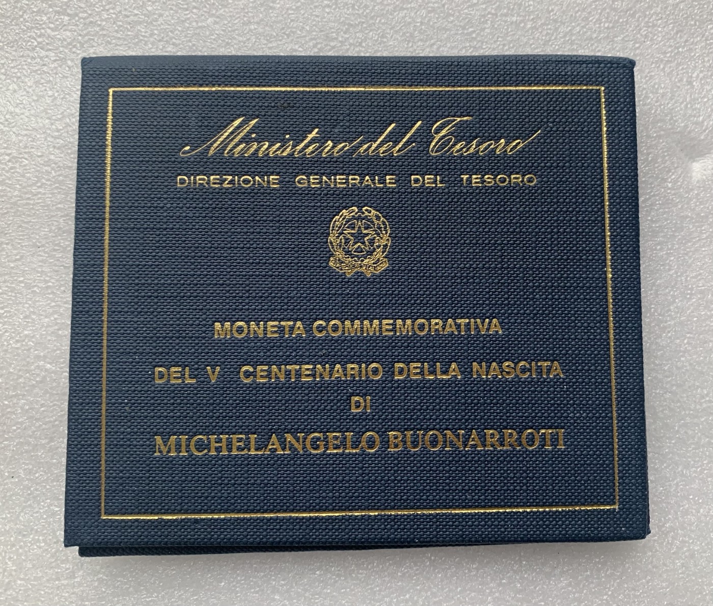 瓶子🏺第122期拍卖会 意大利1975年文艺复兴米开朗基罗磨砂银币原包装
