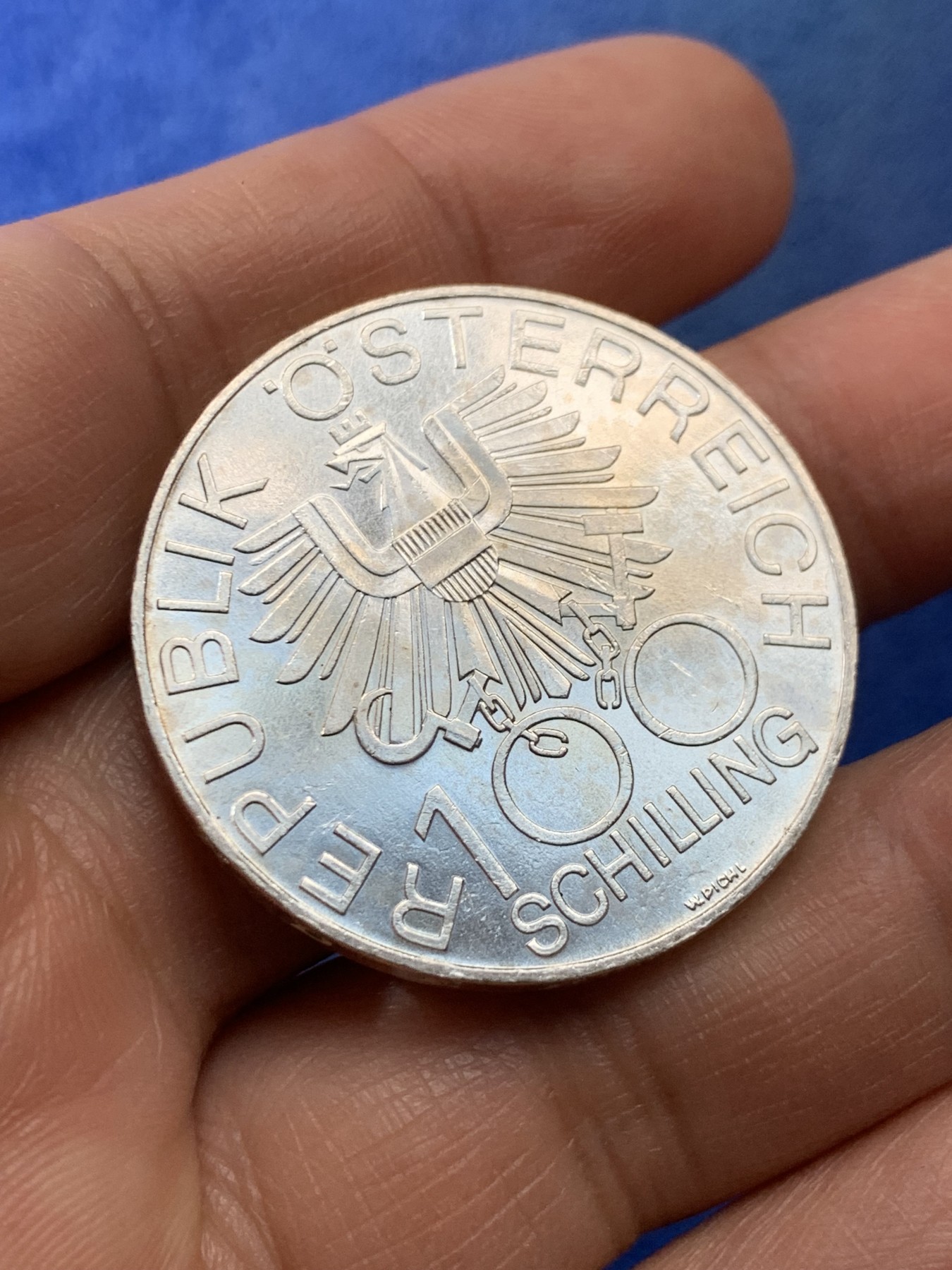 《竞宝斋》第225场-周日，周一，周二 3场 (全场包邮) 奥地利1979年100先令银币