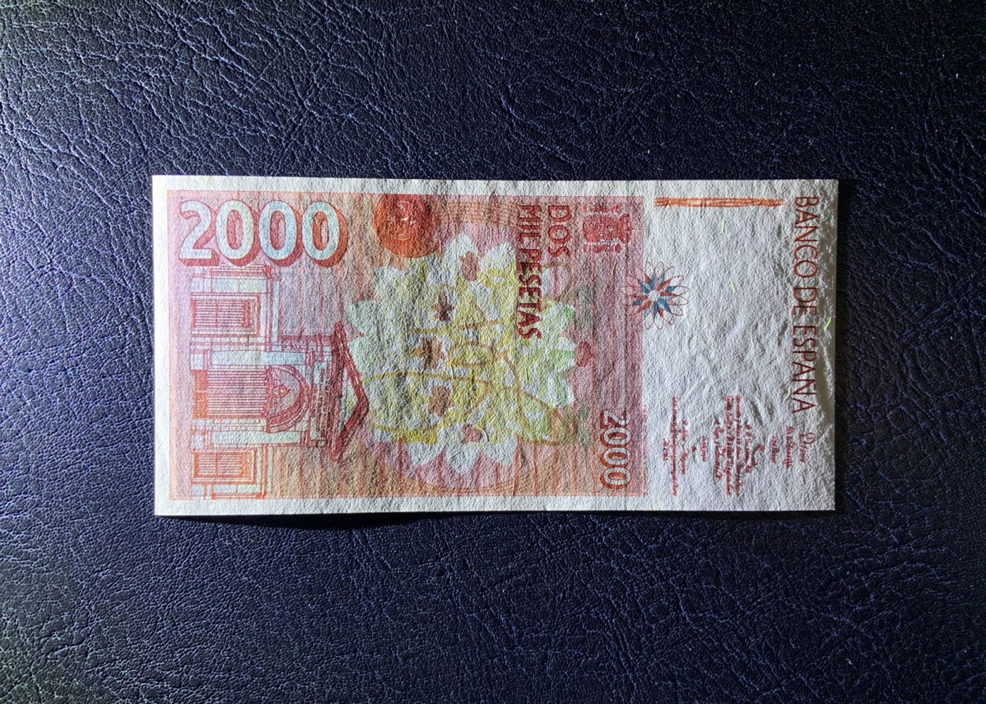 收藏联盟Quantum Auction 第312期拍卖  西班牙1992年2000比塞塔 品相UNC- 植物学家 穆蒂斯