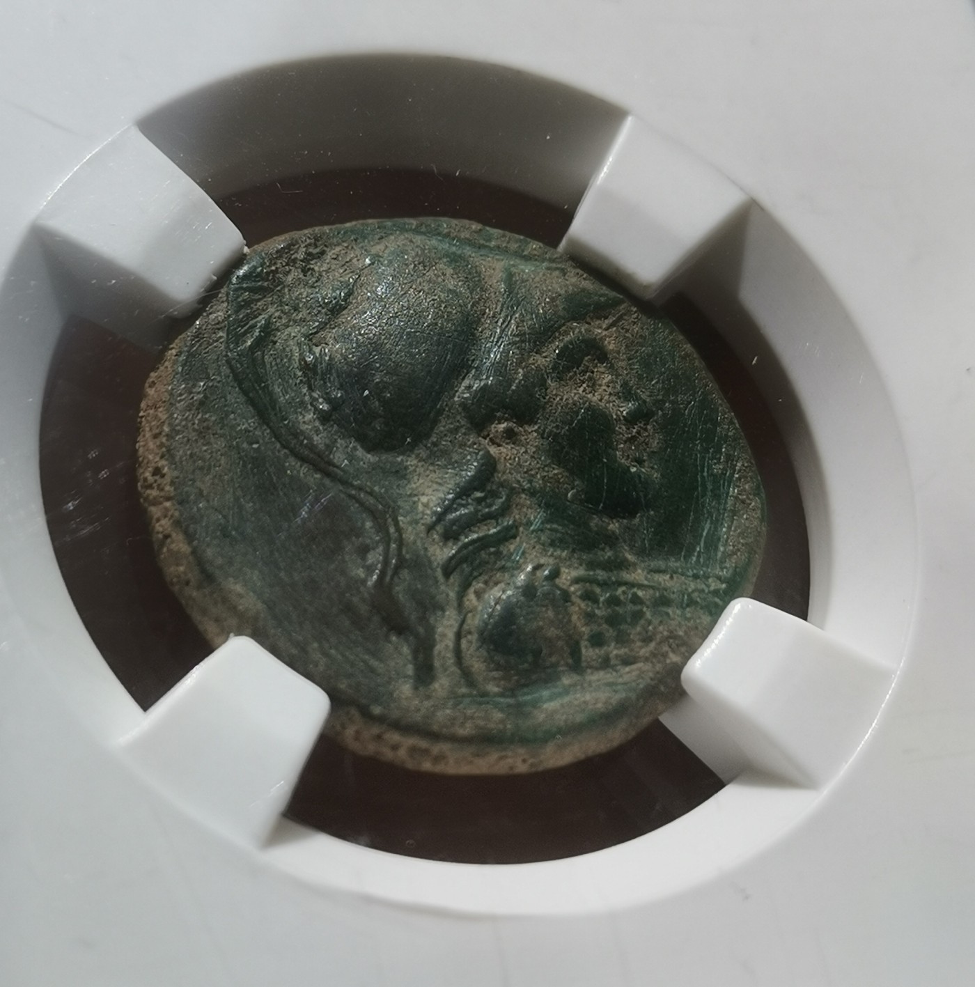 瓶子🏺第122期拍卖会  古希腊小亚细亚 爱奥尼亚铜币 公元前150年
