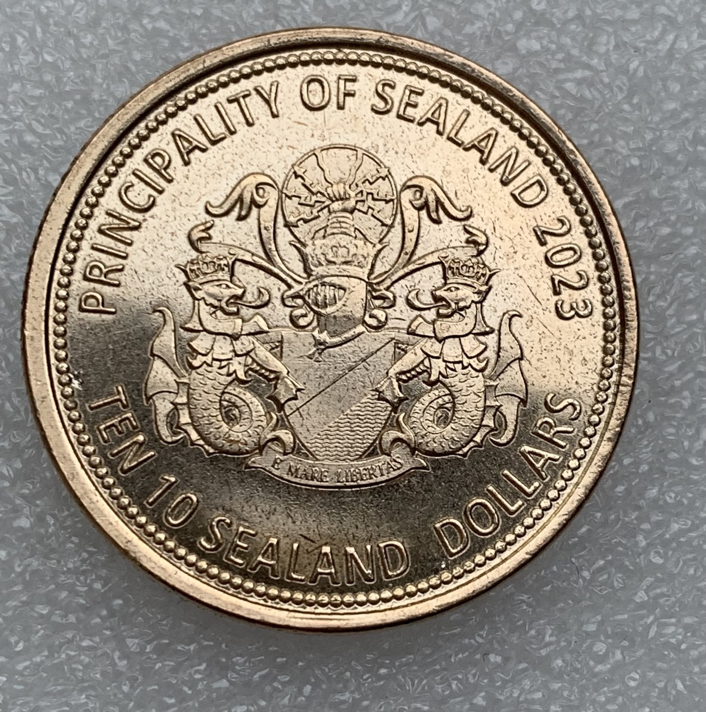 瓶子🏺第122期拍卖会 西兰公国2023年10元瓦格纳集团纪念币