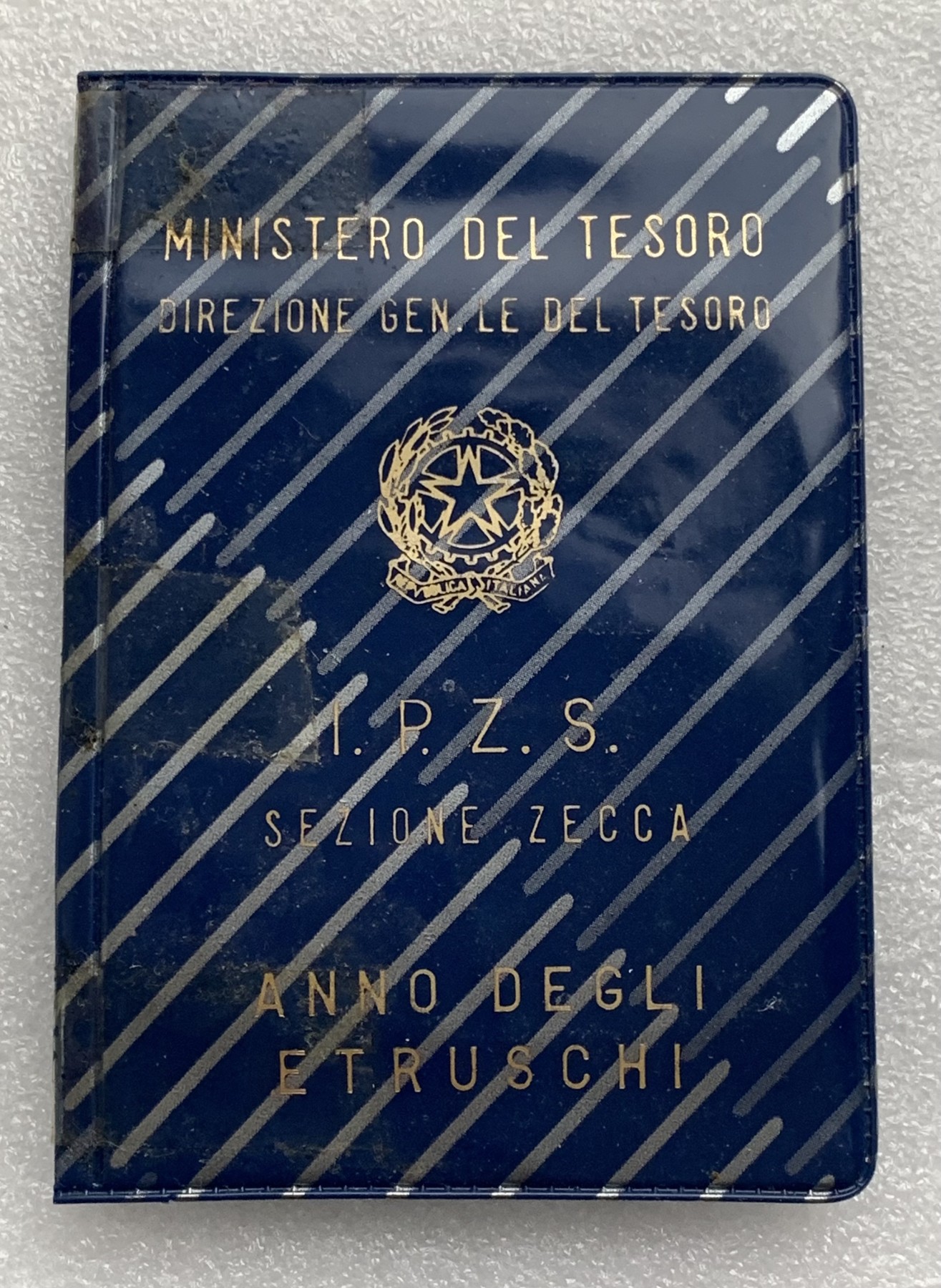 瓶子🏺第122期拍卖会  意大利1985年 伊特鲁斯坎人磨砂纪念银币 带币厂原包装