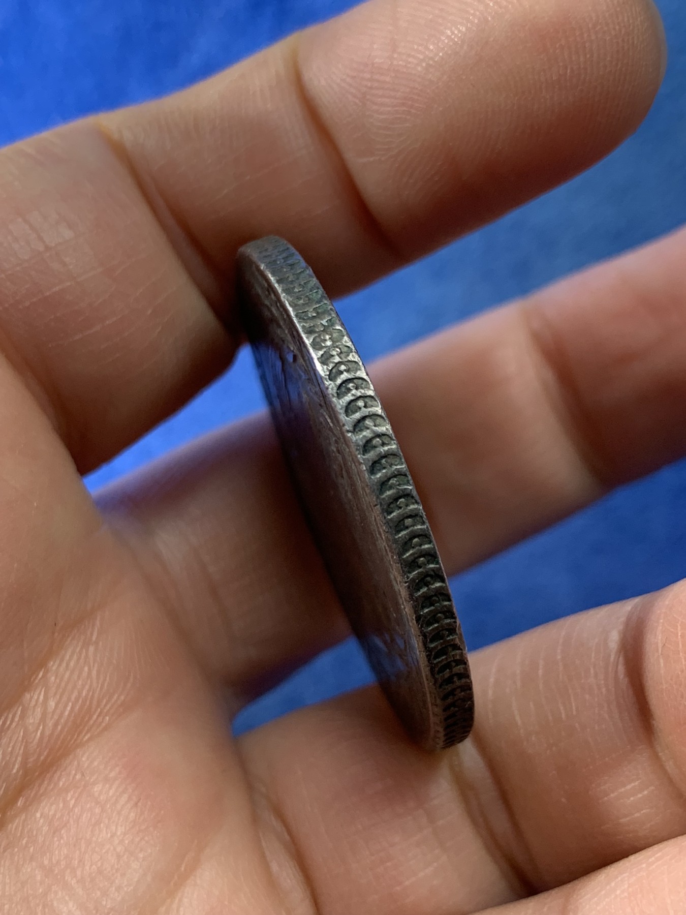 《竞宝斋》第225场-周日，周一，周二 3场 (全场包邮) 墨西哥1836年早期鹰洋 原味好状态