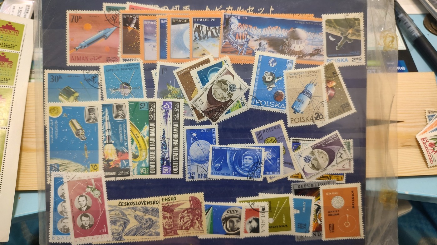 一月邮币社第十二期拍卖国际邮票专场 航天信销一版