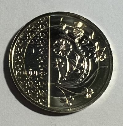 S&S Numismatic世界钱币-拍卖 第62期 - 英国2023年 全新改版-查尔斯三世头像 2英镑双色币 皇冠暗记版
