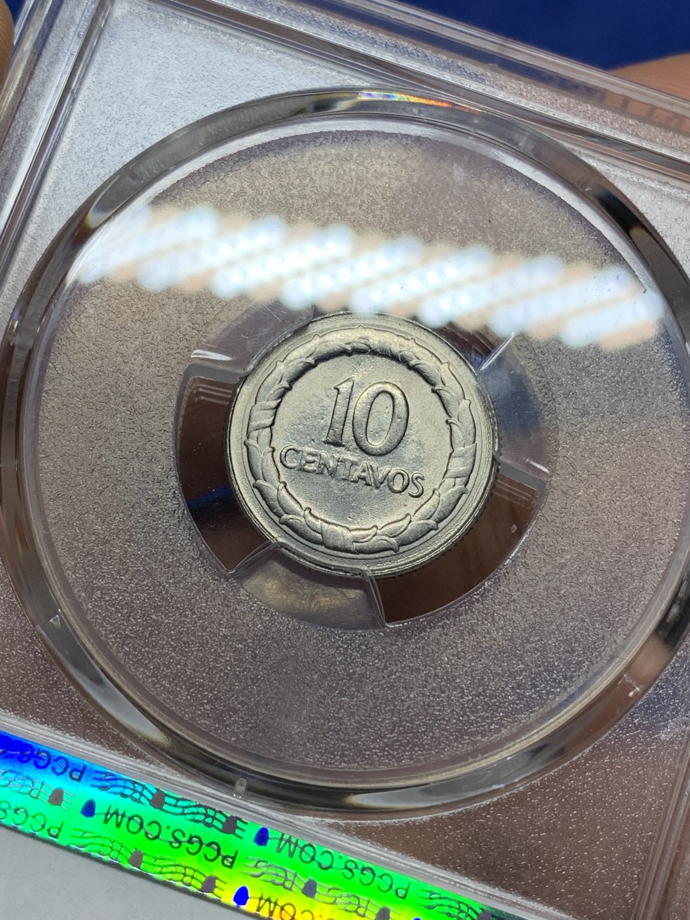 《竞宝斋》第225场-周日，周一，周二 3场 (全场包邮) PCGS金盾 MS66 哥伦比亚1969年10分镍包钢币