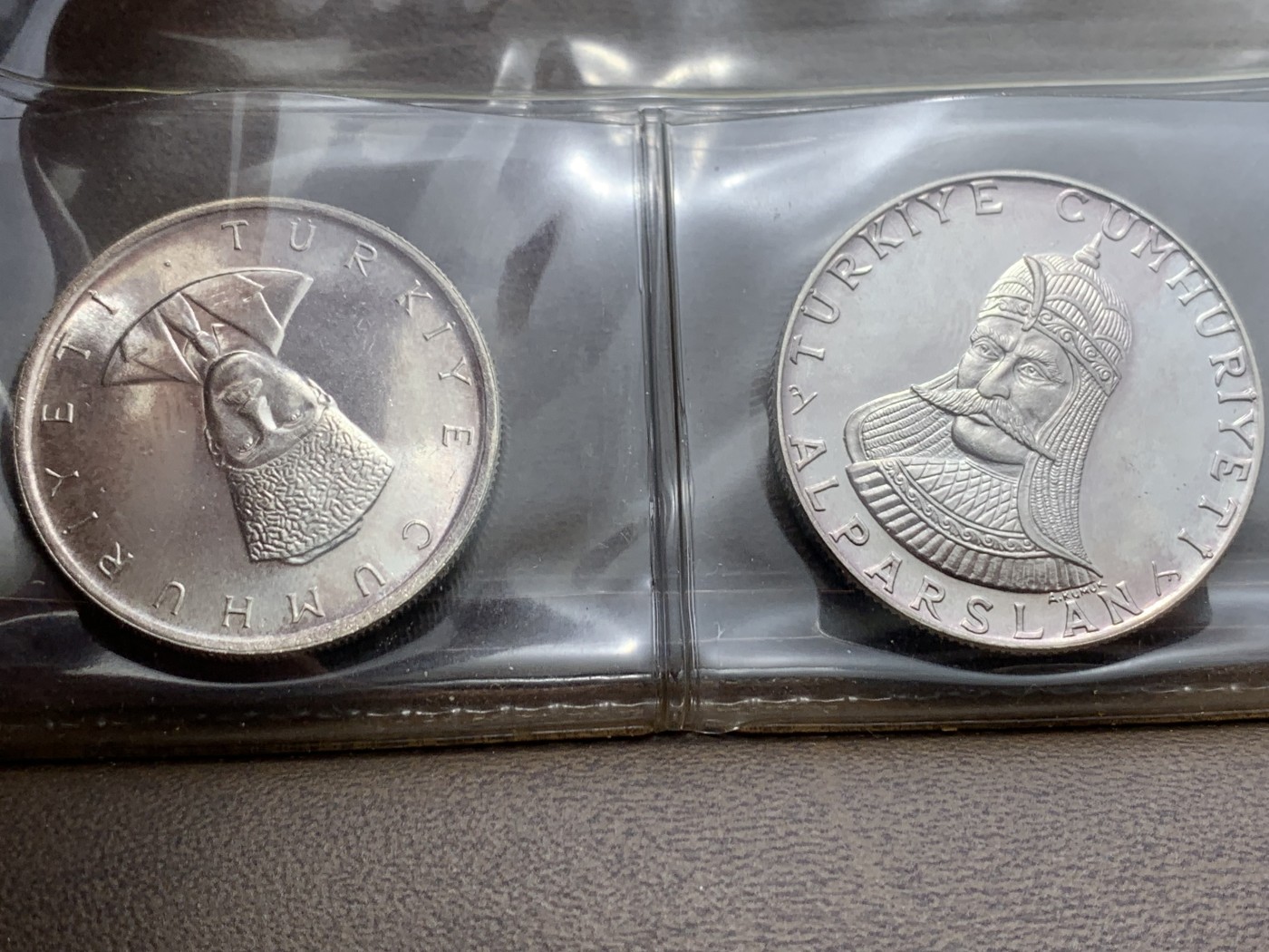 《竞宝斋》第225场-周日，周一，周二 3场 (全场包邮) 土耳其4枚原装银币大钱包