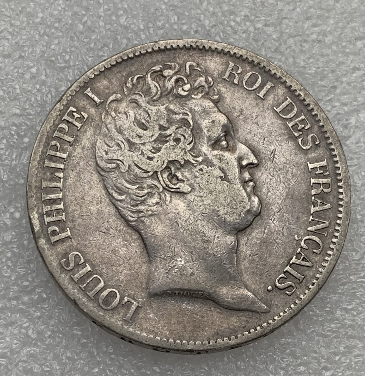 瓶子🏺第122期拍卖会  法国奥尔良王朝小头菲利普一世5法郎银币