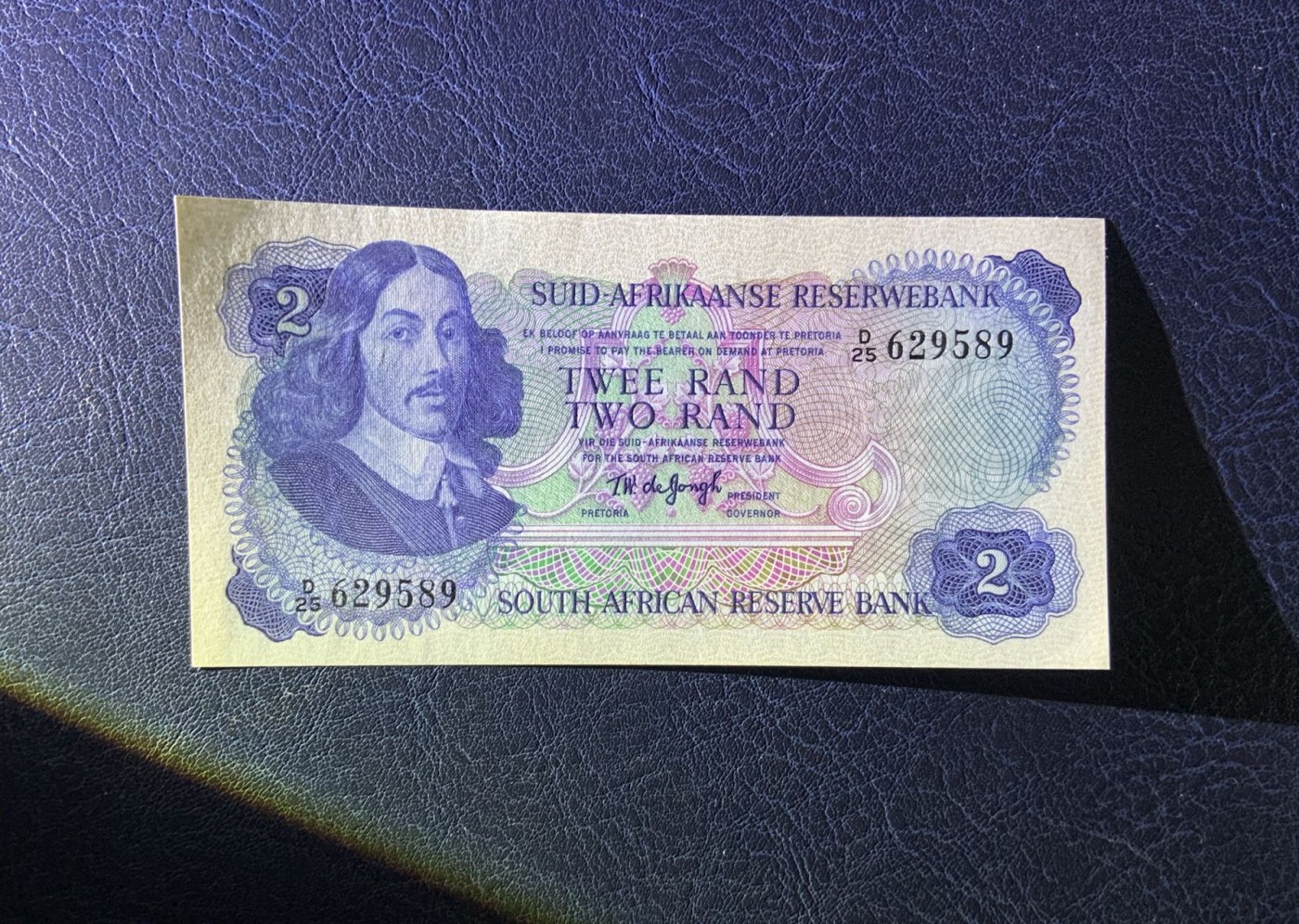 收藏联盟Quantum Auction 第312期拍卖  南非1976版2兰特 品相UNC