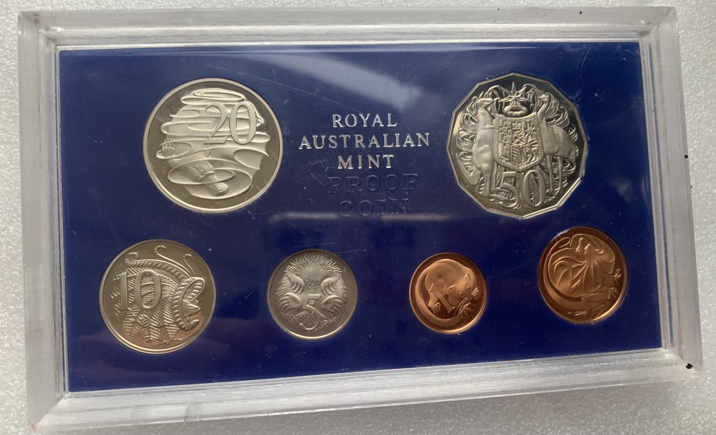 瓶子🏺第122期拍卖会  澳大利亚1980年6枚精制套  原封