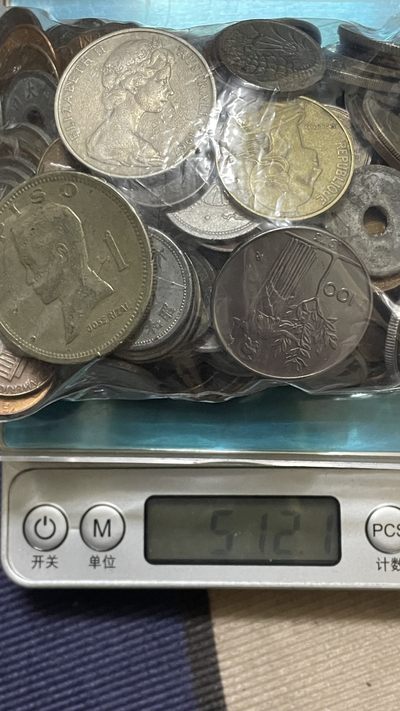 洪武诸明·稀奇钱币基地83场 - 国外回流币品种丰富512克