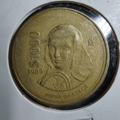 沼泽如烟--第204场 - 墨西哥1989年1000比索