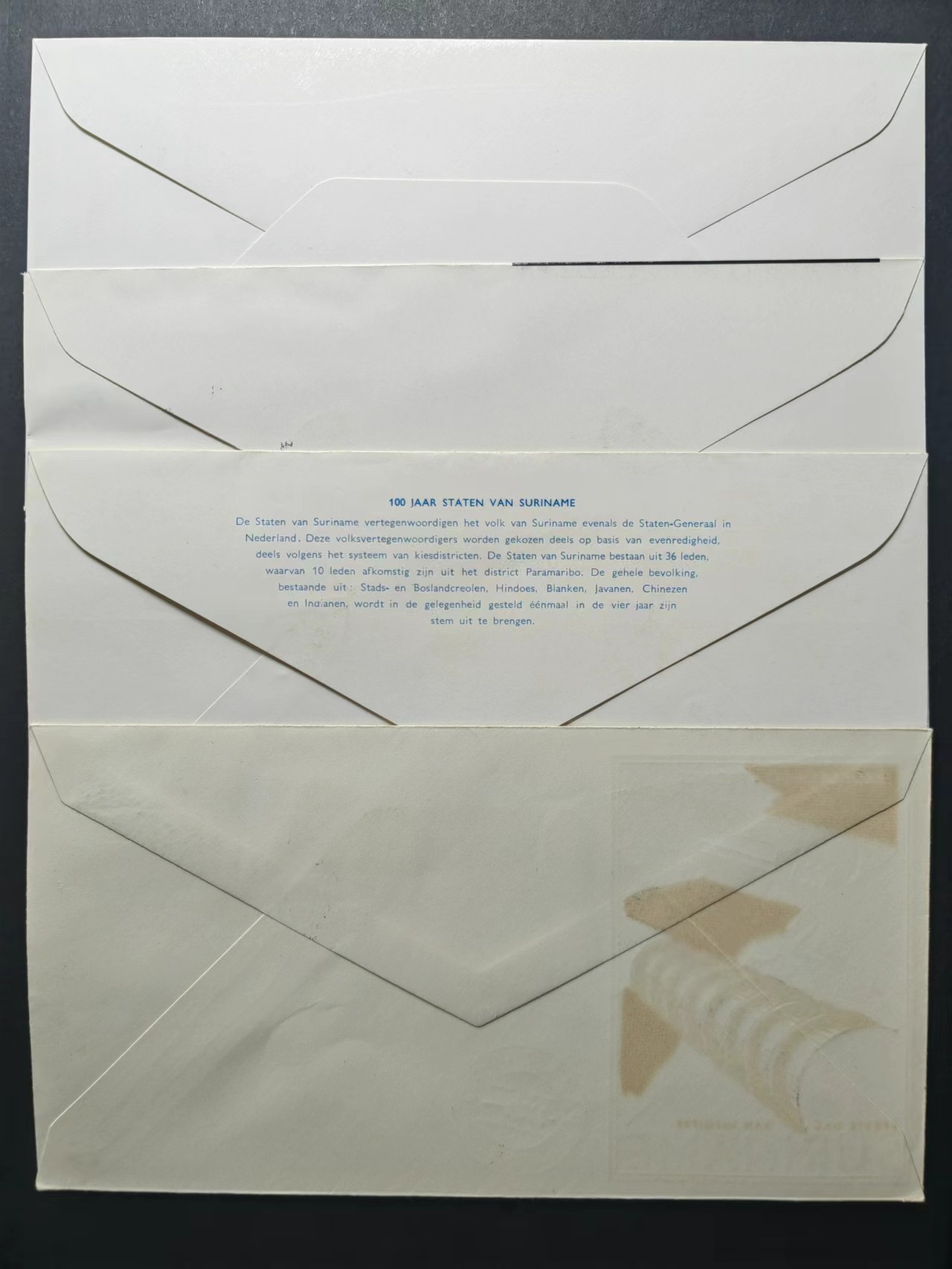 精选多國郵票品🔥⚡️🌞（拍卖场）专场 第③⑨场 荷兰&苏里南 套票系列4件