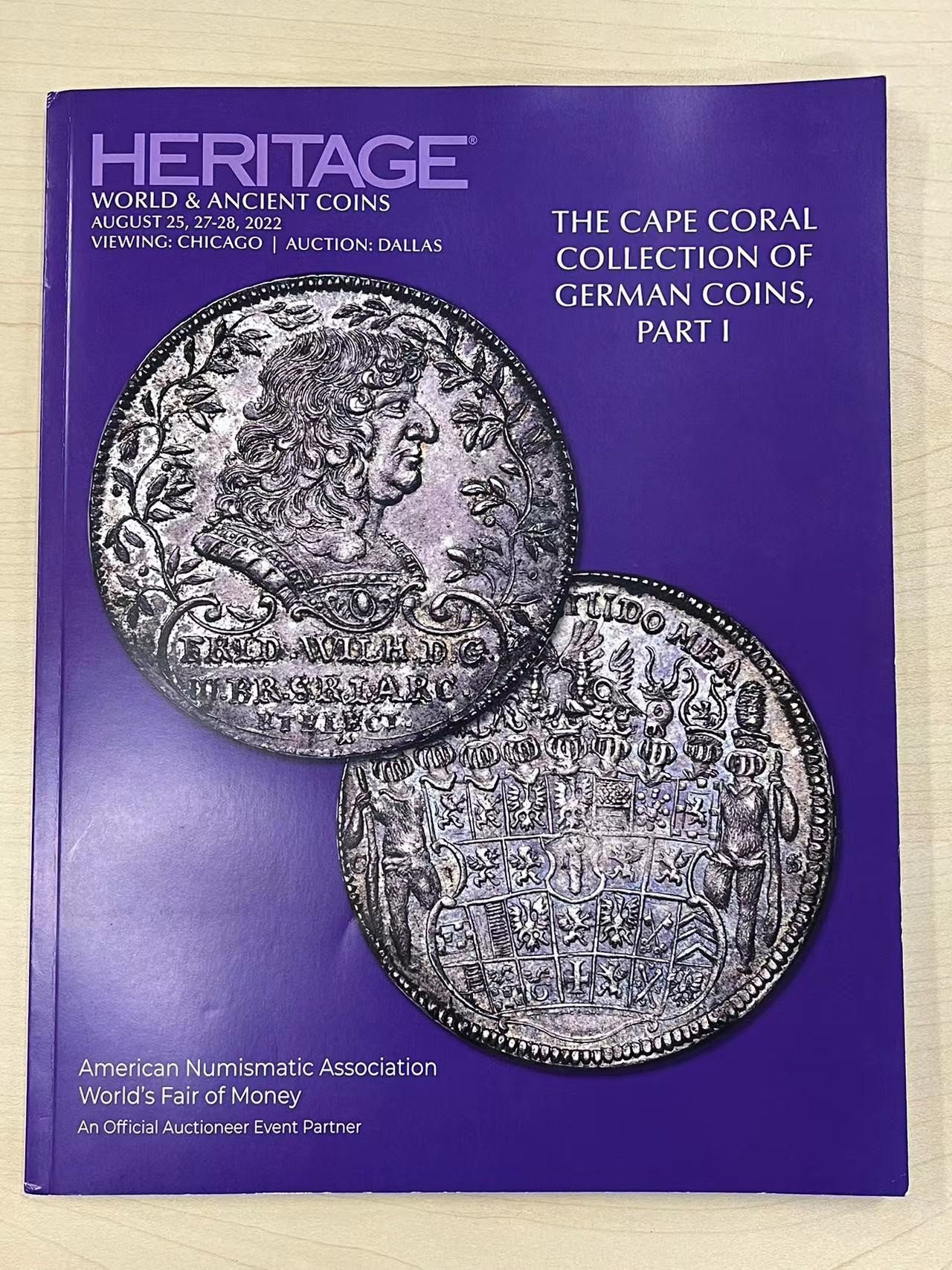 博洋堂世界钱币拍卖第057期（全场包邮） HA德国目录3本，近十年最好的德国币专场，总共360多页（运费到付）