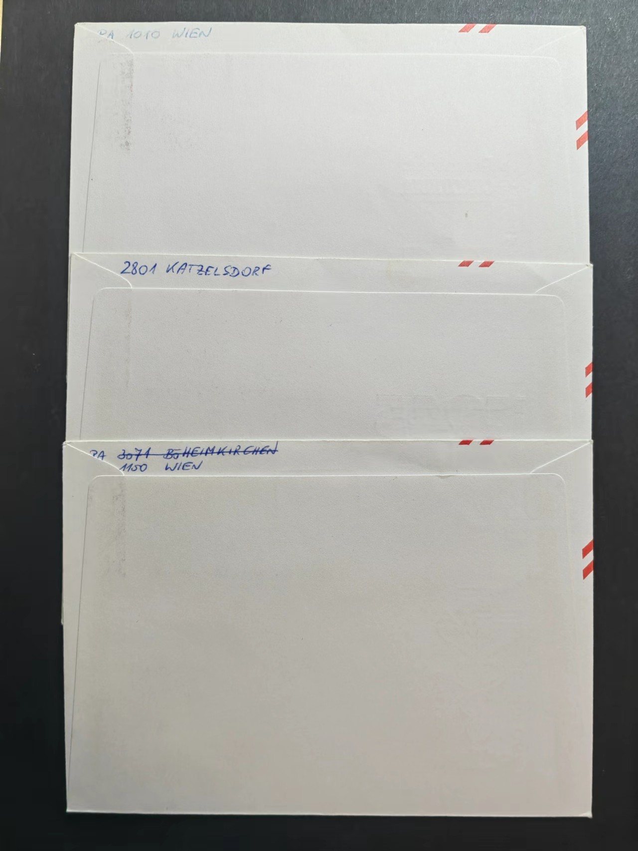 精选多國郵票品🔥⚡️🌞（拍卖场）专场 第③⑨场 奥地利首日封（周年纪念系列）3件