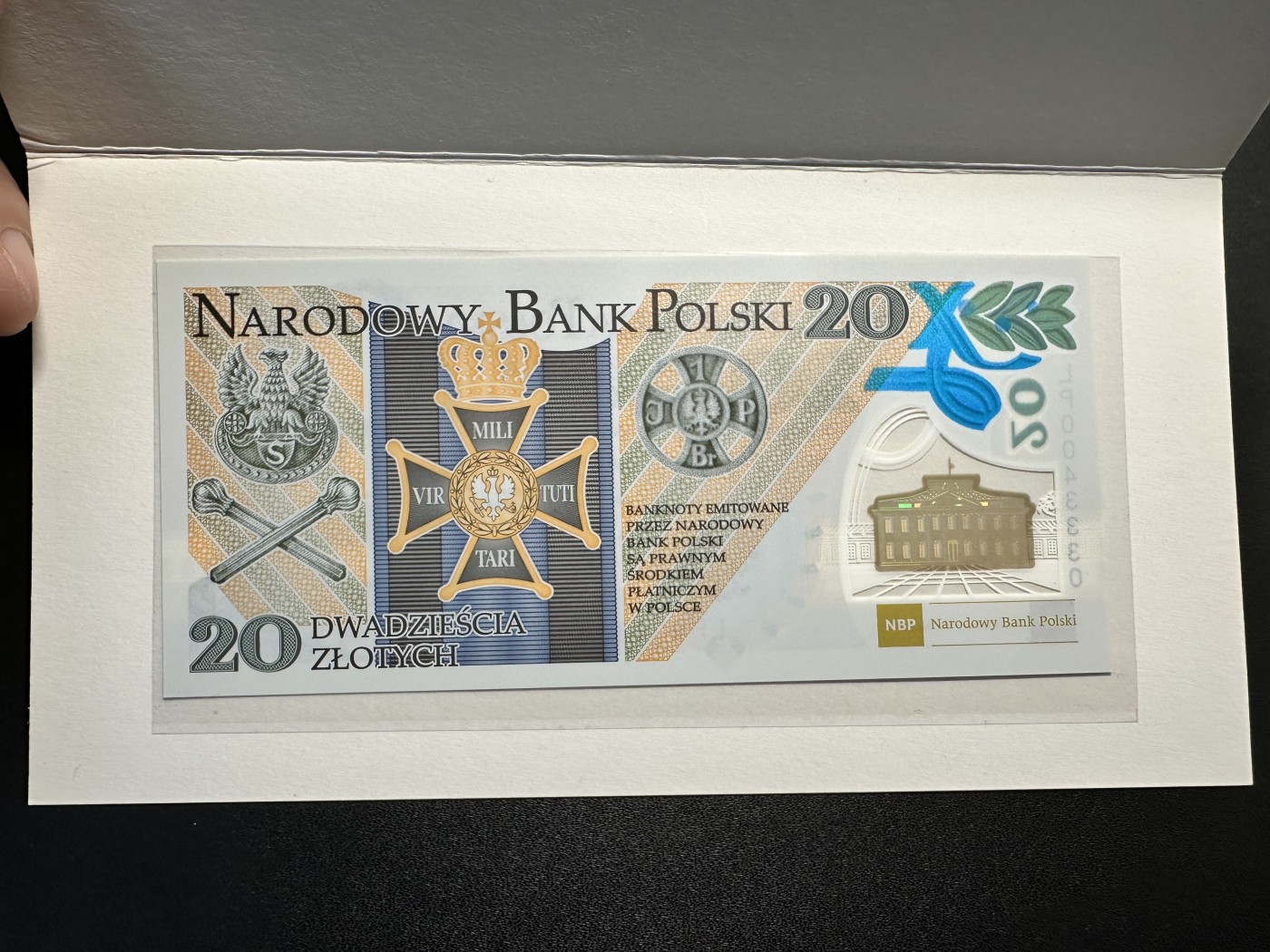 《外钞收藏家》第三百二十三期 2014年波兰20 全新 纪念钞