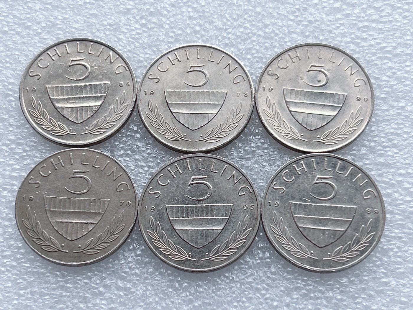 全场一元起拍 世界钱币散币、银币专场 第48期 奥地利年5先令 利皮扎纳马