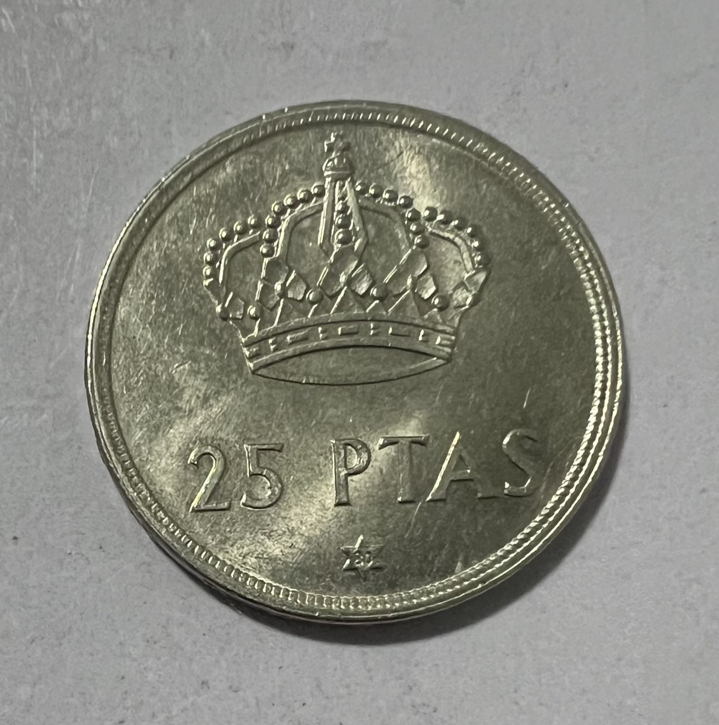 【易洋钱喜】第31场 国外硬币专场 西班牙1975年25比塞塔