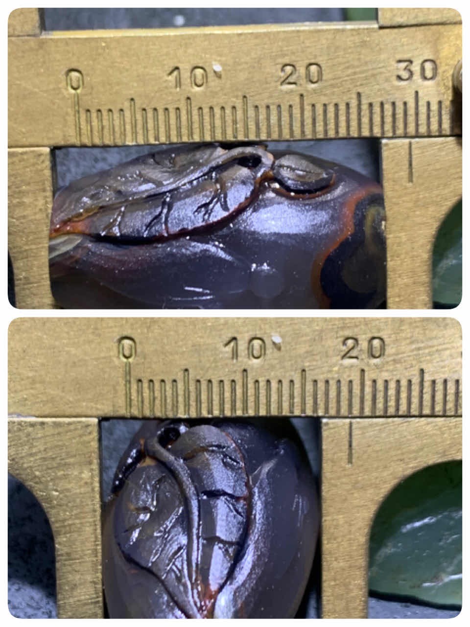 精美亚光高玉化巴西玛瑙手工俏色巧雕一夜成佛吊坠（把件）一个！