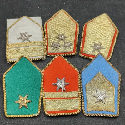 全场0元起拍 第119期 咸鱼国勋章拍卖专场 12月24日（周日）下午6：00开始 - 奥地利刺绣领章一组，包含将官