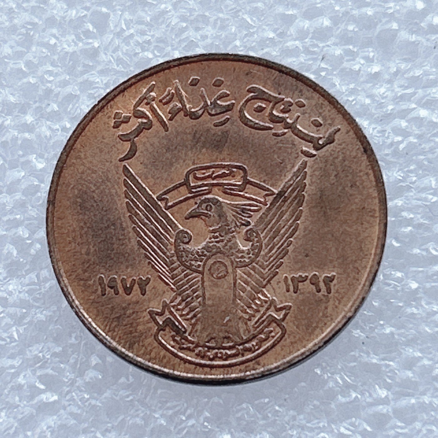 海外回流1元起拍小铺 各国钱币散币场 第2期 苏丹5米利姆铜质硬币