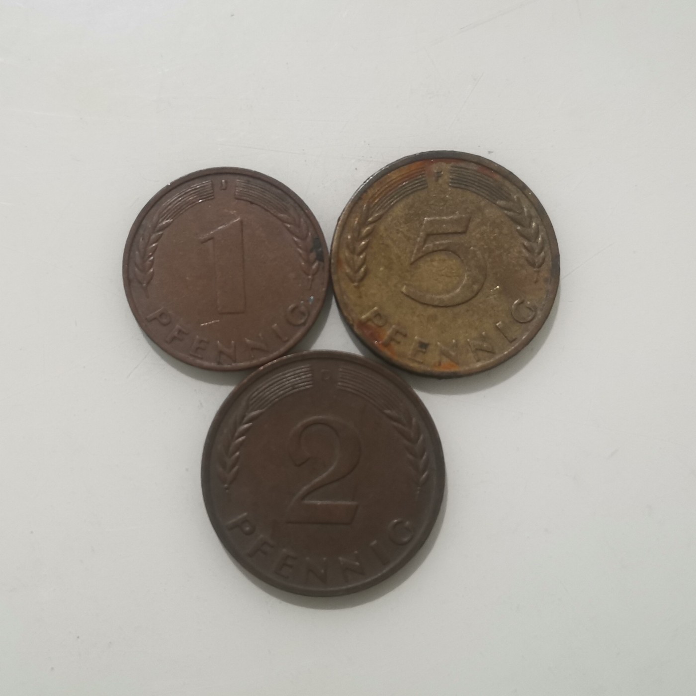 【易洋钱喜】第31场 国外硬币专场 德国硬币三个