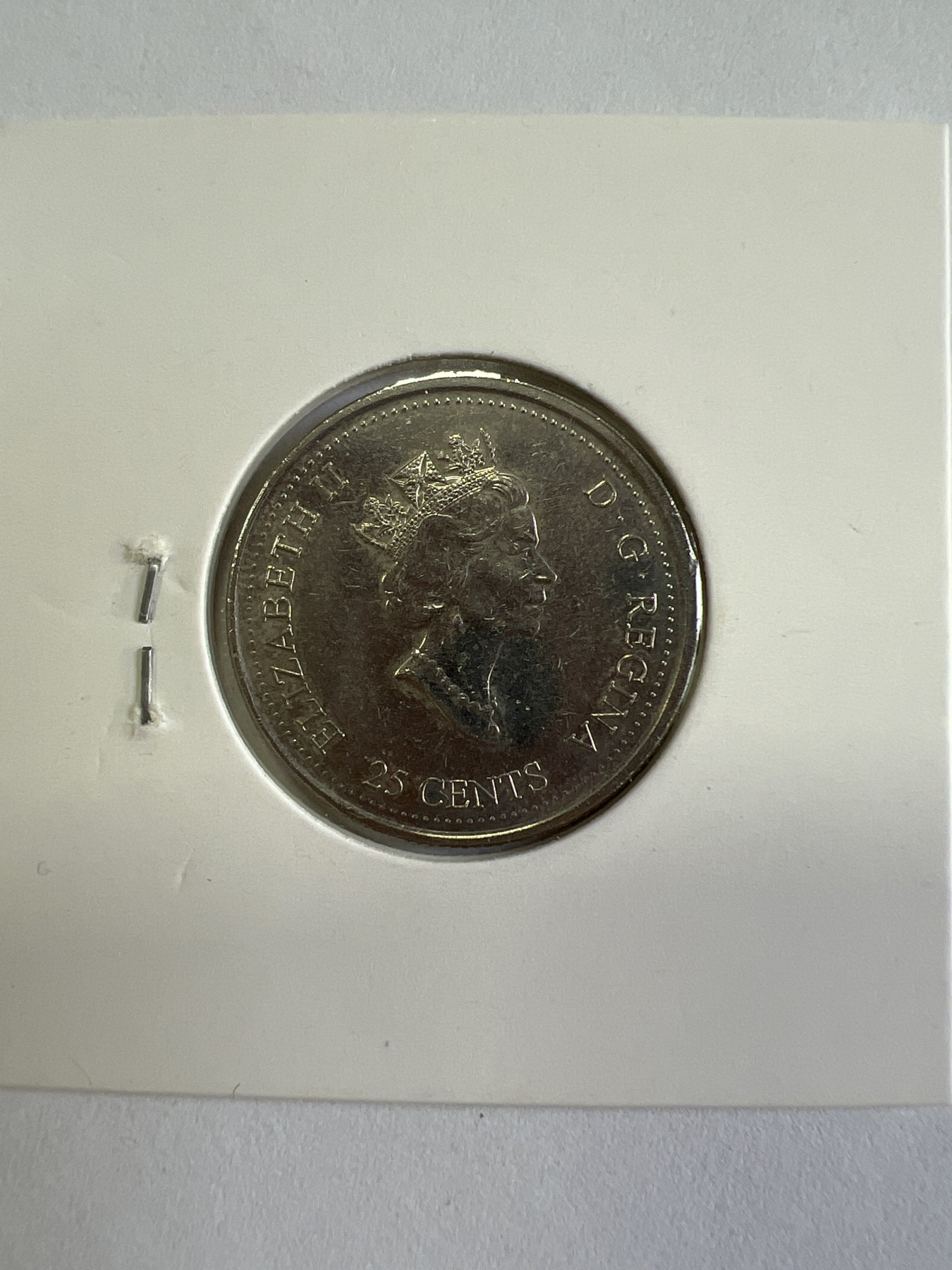 第491期 硬币专场 （无押金，捡漏，全场50包邮，偏远地区除外，接收代拍业务） 加拿大25分-创造系列之十月千禧年：希望与梦想