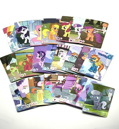 【上海中福卡博会】锦色铺子的卡拍第7期🐎小马宝莉专场 - 卡游 小马宝莉EX版 第2弹 YH-F01   24张 通货品相