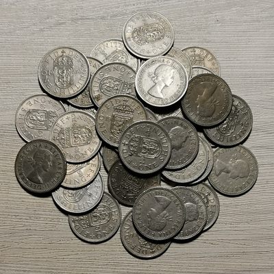 1953～1966年英国伊丽莎白二世苏格兰版1先令硬币 1953～1966年英国伊丽莎白二世苏格兰版1先令硬币