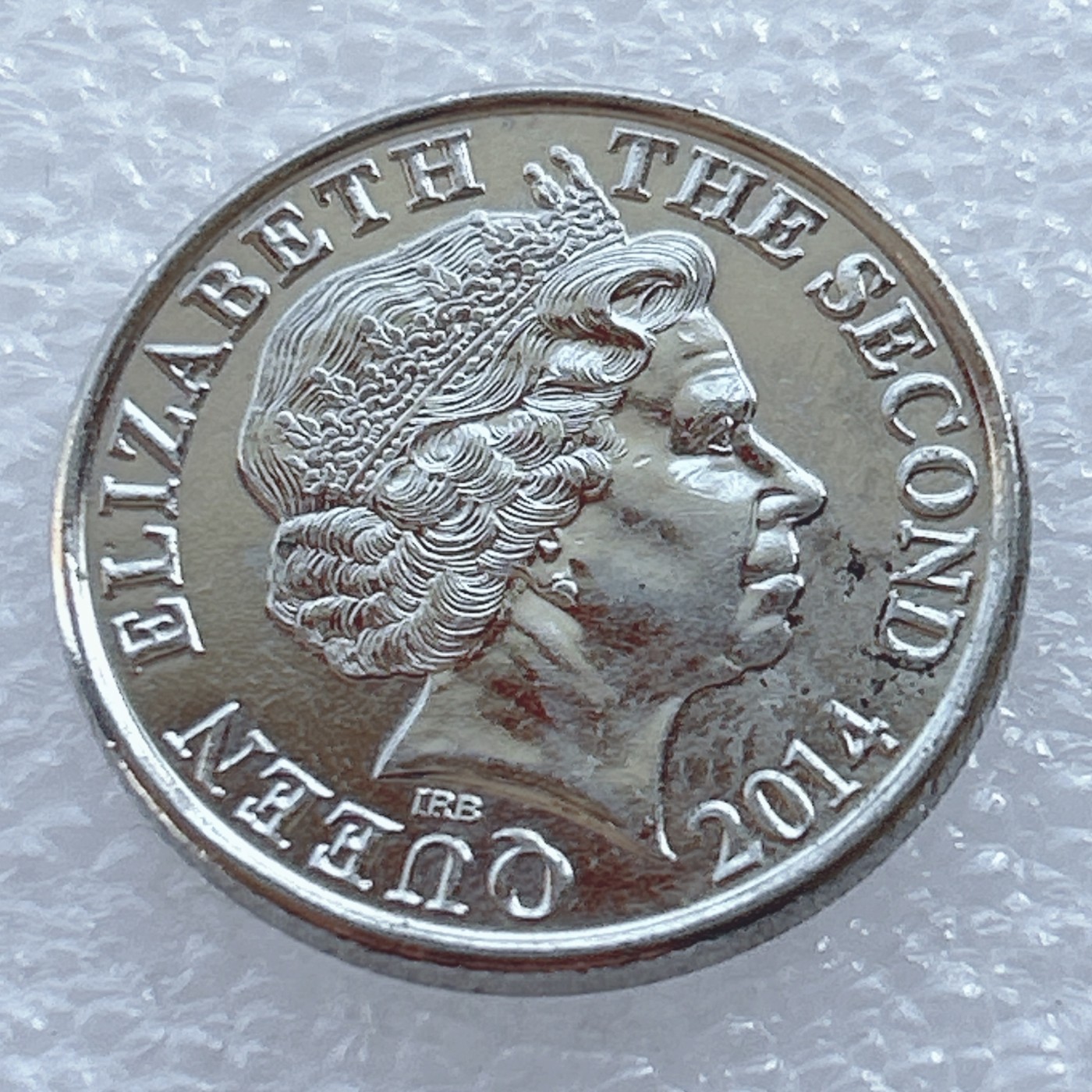 海外回流1元起拍小铺 各国钱币散币场 第2期 2014年英属泽西岛10便士