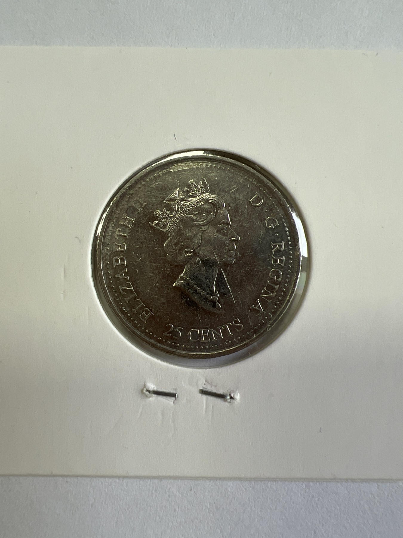 第491期 硬币专场 （无押金，捡漏，全场50包邮，偏远地区除外，接收代拍业务） 加拿大25分-智慧系列之九月千禧年：希望与梦想