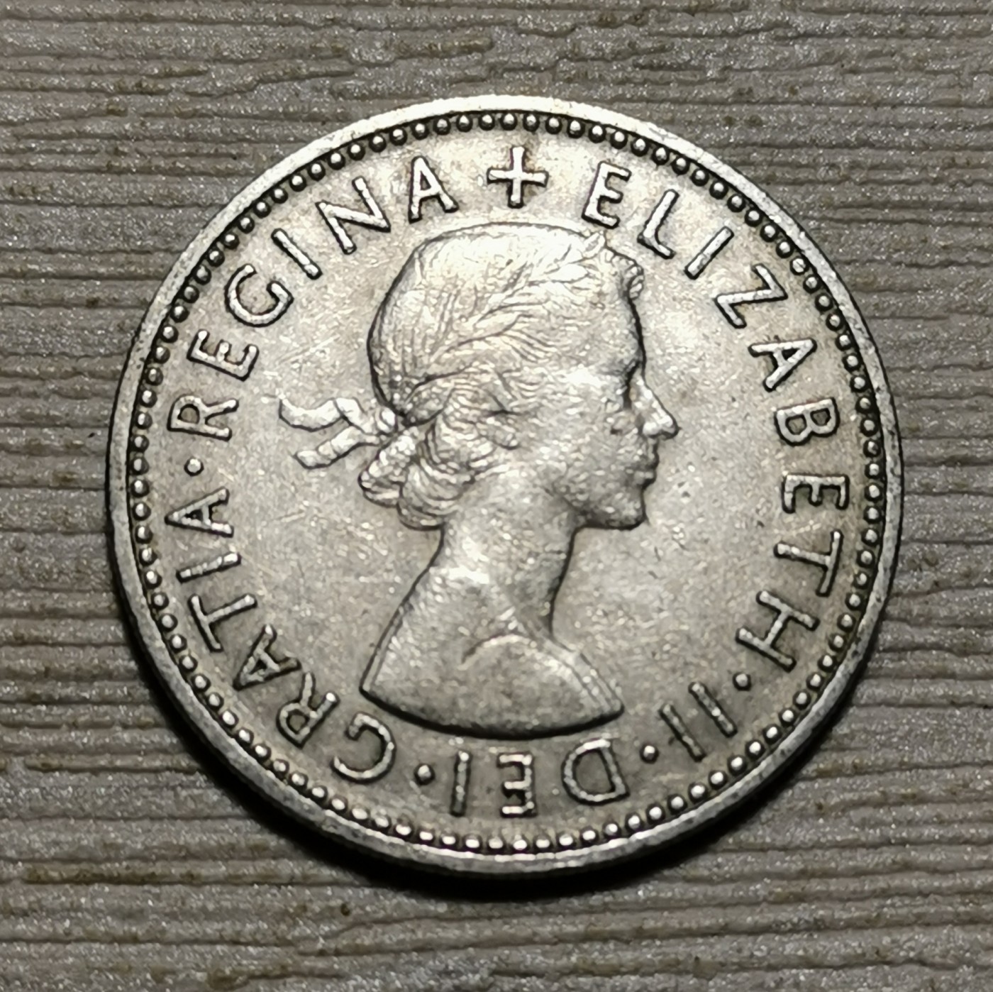 1953～1966年英国伊丽莎白二世苏格兰版1先令硬币