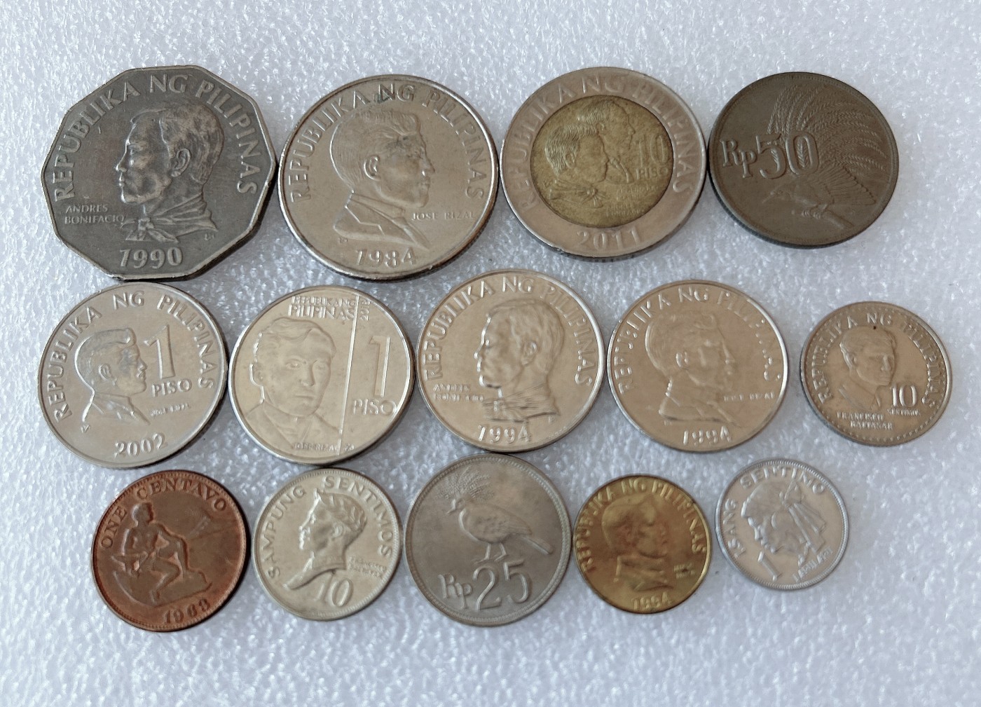 全场一元起拍 世界钱币散币、银币专场 第49期 菲律宾硬、印度尼西亚