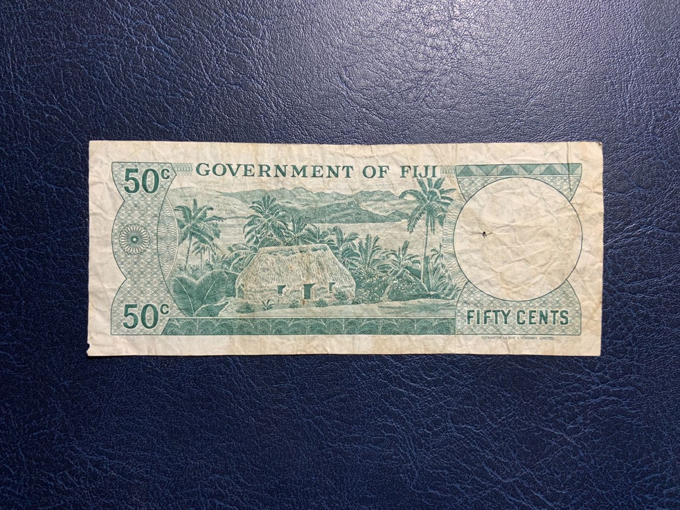 收藏联盟Quantum Auction 第313期拍卖  斐济1971年50分 品相如图