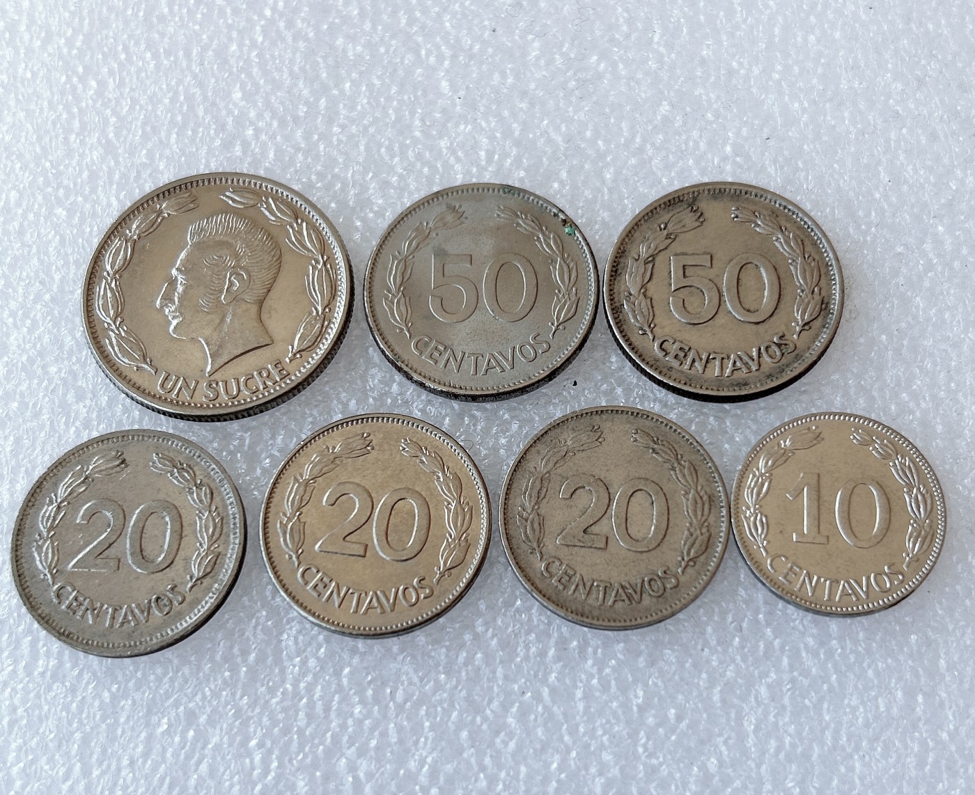 全场一元起拍 世界钱币散币、银币专场 第49期 厄瓜多尔