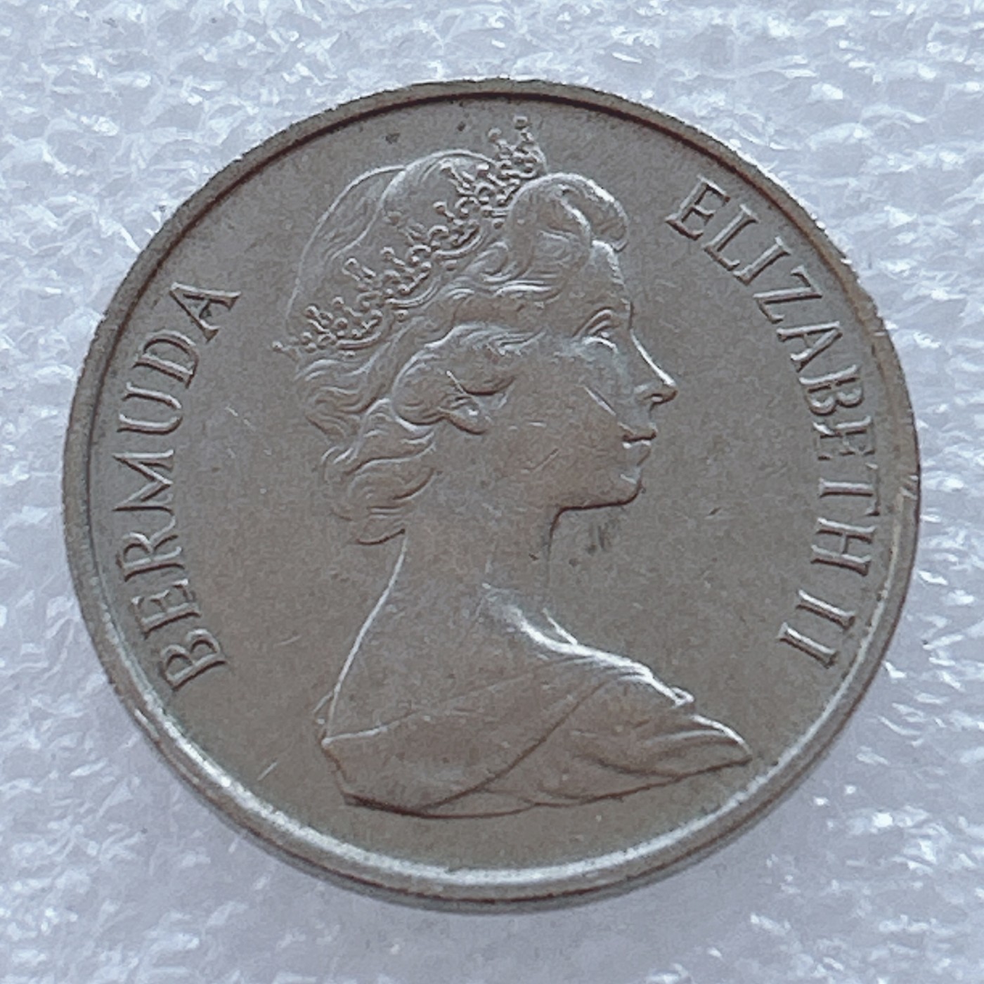 海外回流1元起拍小铺 各国钱币散币场 第2期 百慕大1970年5分 年轻女王像