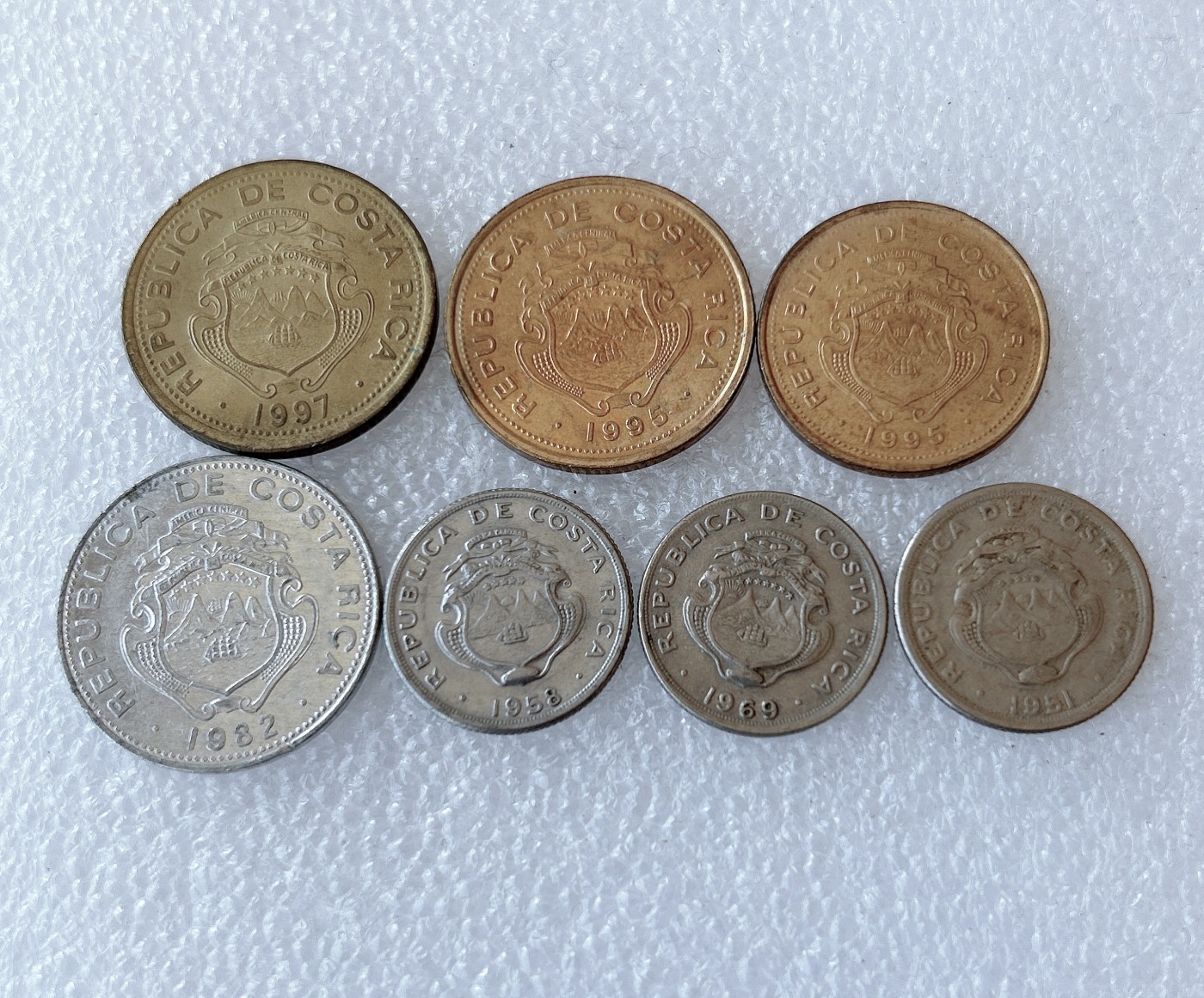 全场一元起拍 世界钱币散币、银币专场 第49期 哥斯达黎加