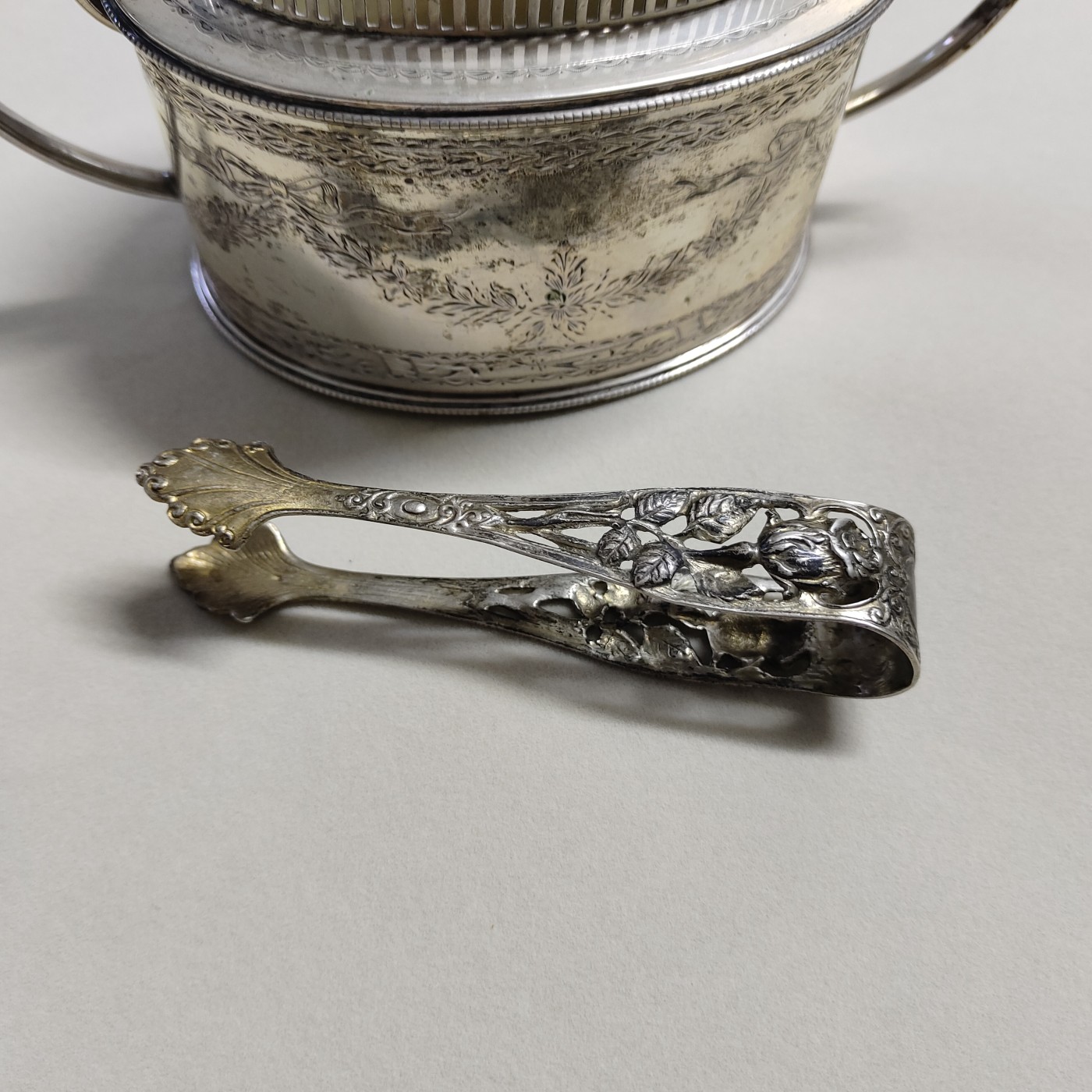 康怡轩【银器专场】第10期 糖罐-286g