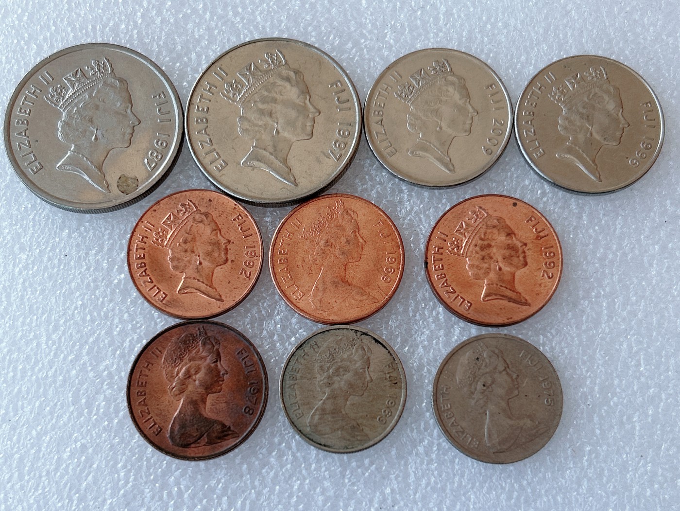 全场一元起拍 世界钱币散币、银币专场 第49期 斐济