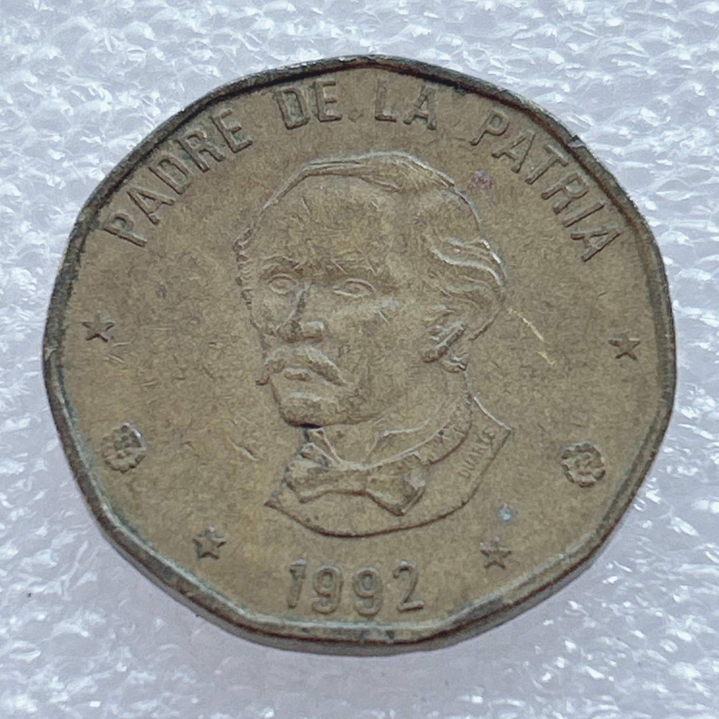 海外回流1元起拍小铺 各国钱币散币场 第2期 多米尼加1992年1比索