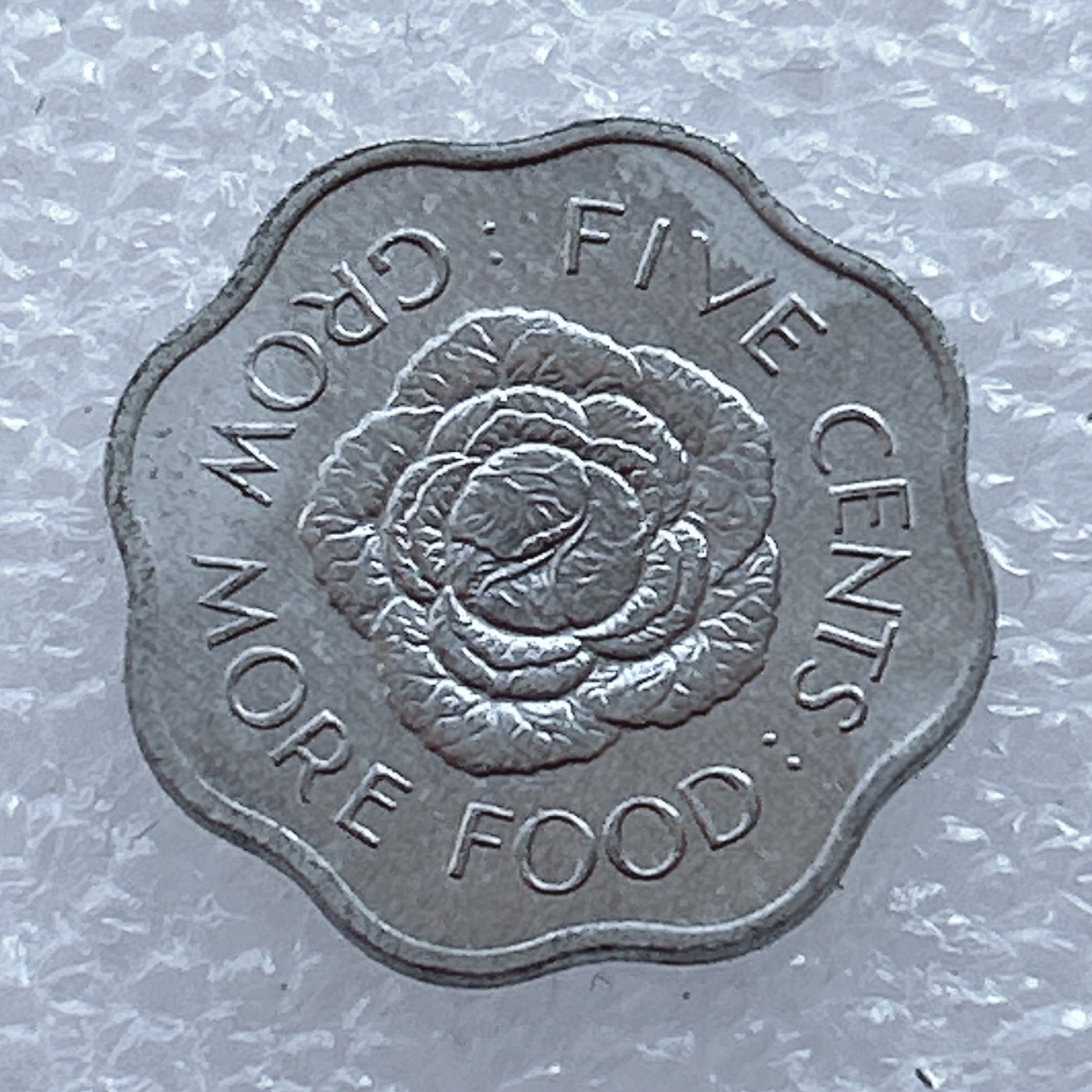 海外回流1元起拍小铺 各国钱币散币场 第2期 1972年塞舌尔5分纪念币