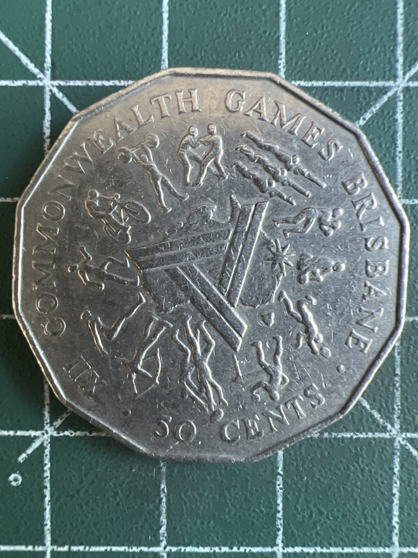 第622期 硬币专场 （无押金，捡漏，全场50包邮，偏远地区除外，接收代拍业务） 澳大利亚50分运动会纪念币