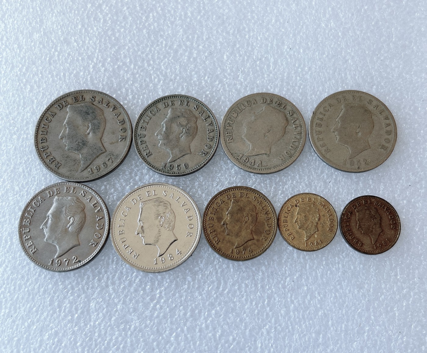 全场一元起拍 世界钱币散币、银币专场 第49期 萨尔瓦多