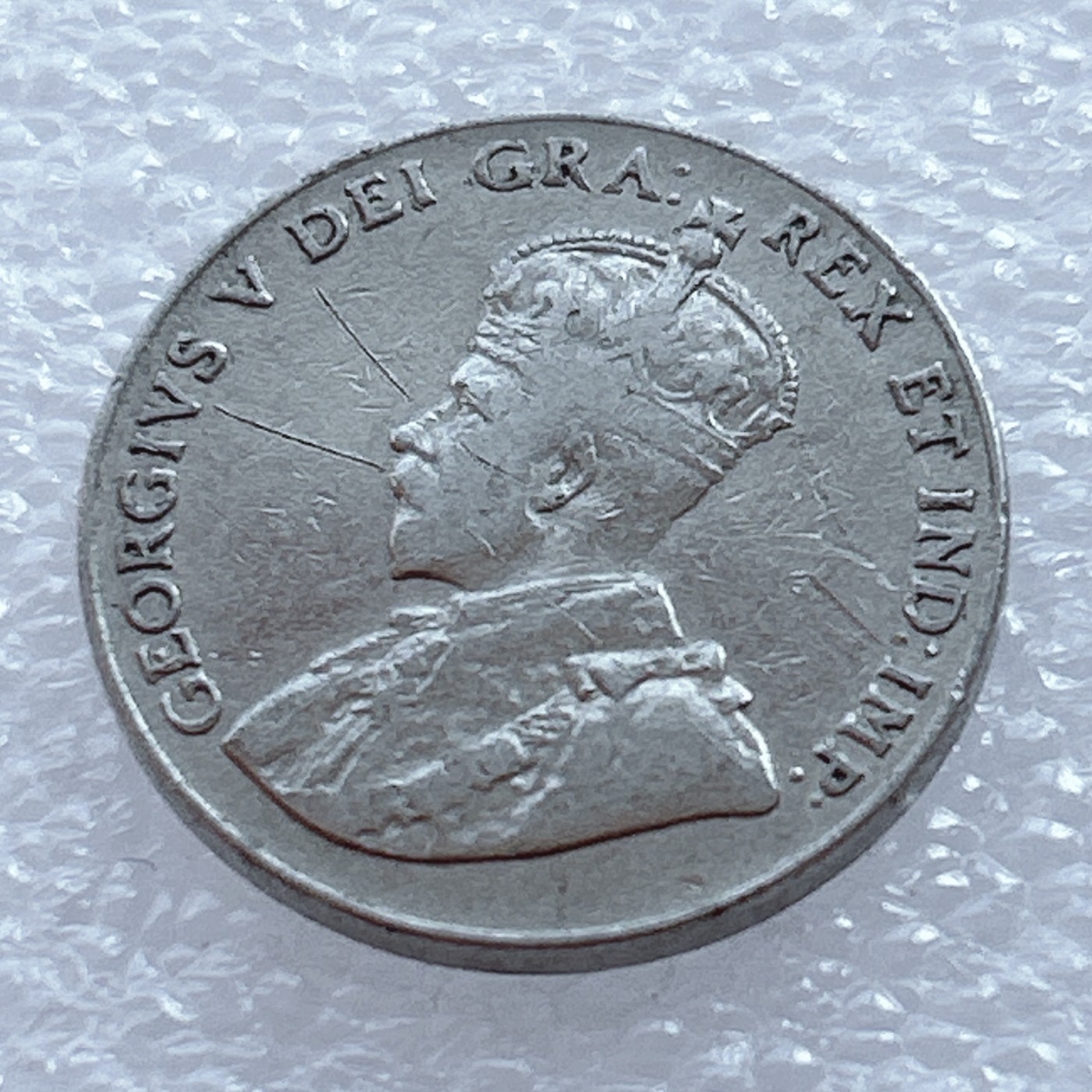 海外回流1元起拍小铺 各国钱币散币场 第2期 加拿大1927年5分 乔治五世