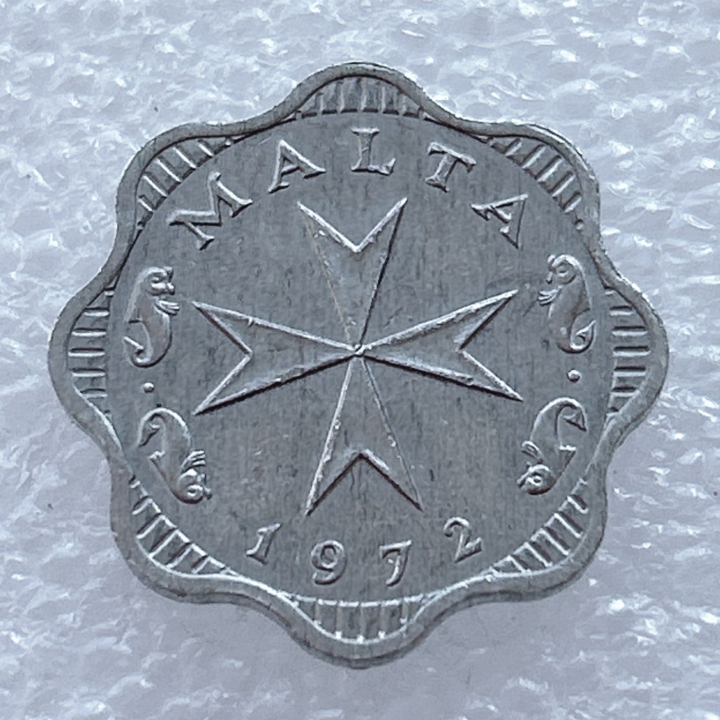 海外回流1元起拍小铺 各国钱币散币场 第2期 马耳他1972年2米尔铝币