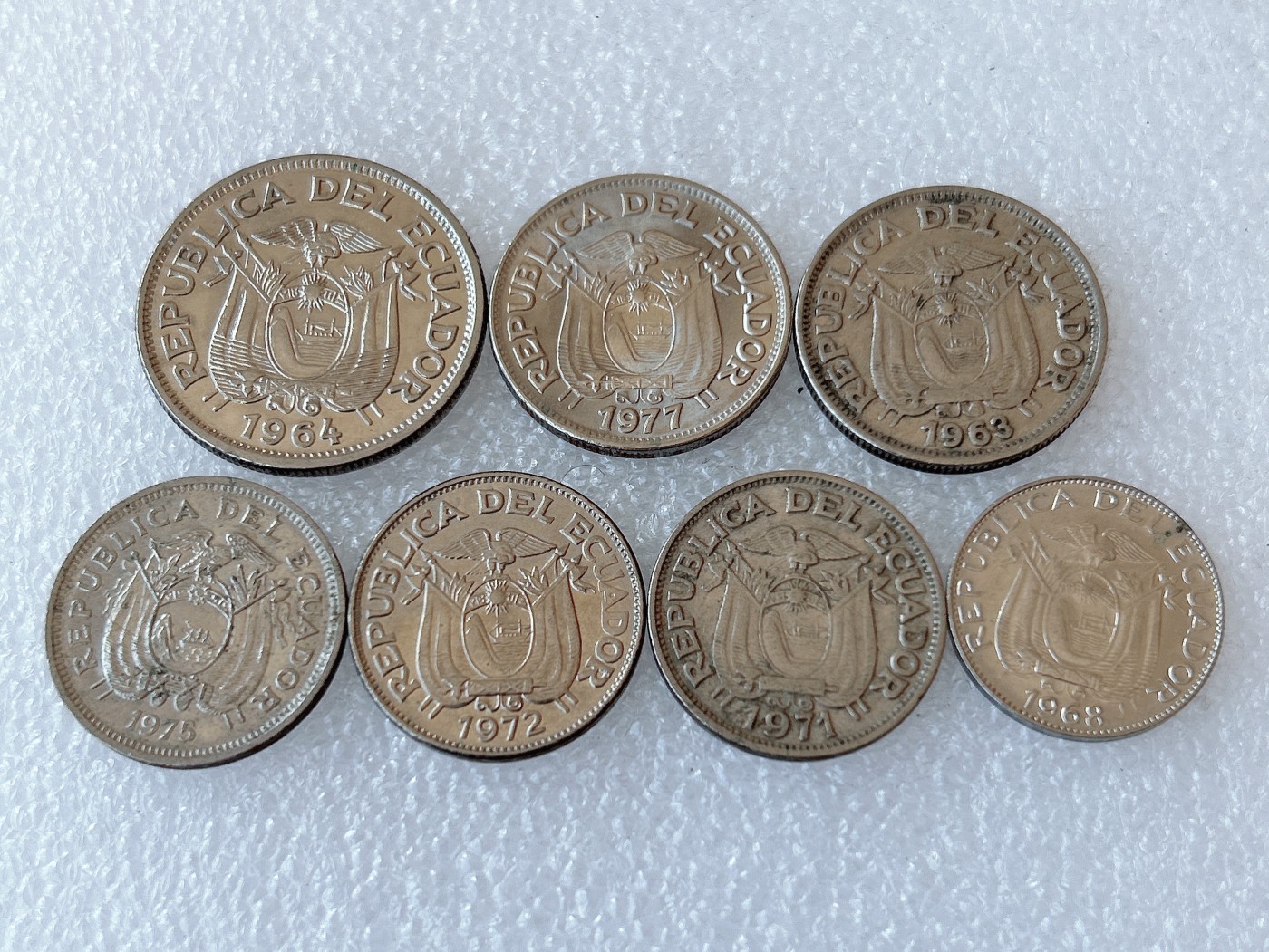 全场一元起拍 世界钱币散币、银币专场 第49期 厄瓜多尔