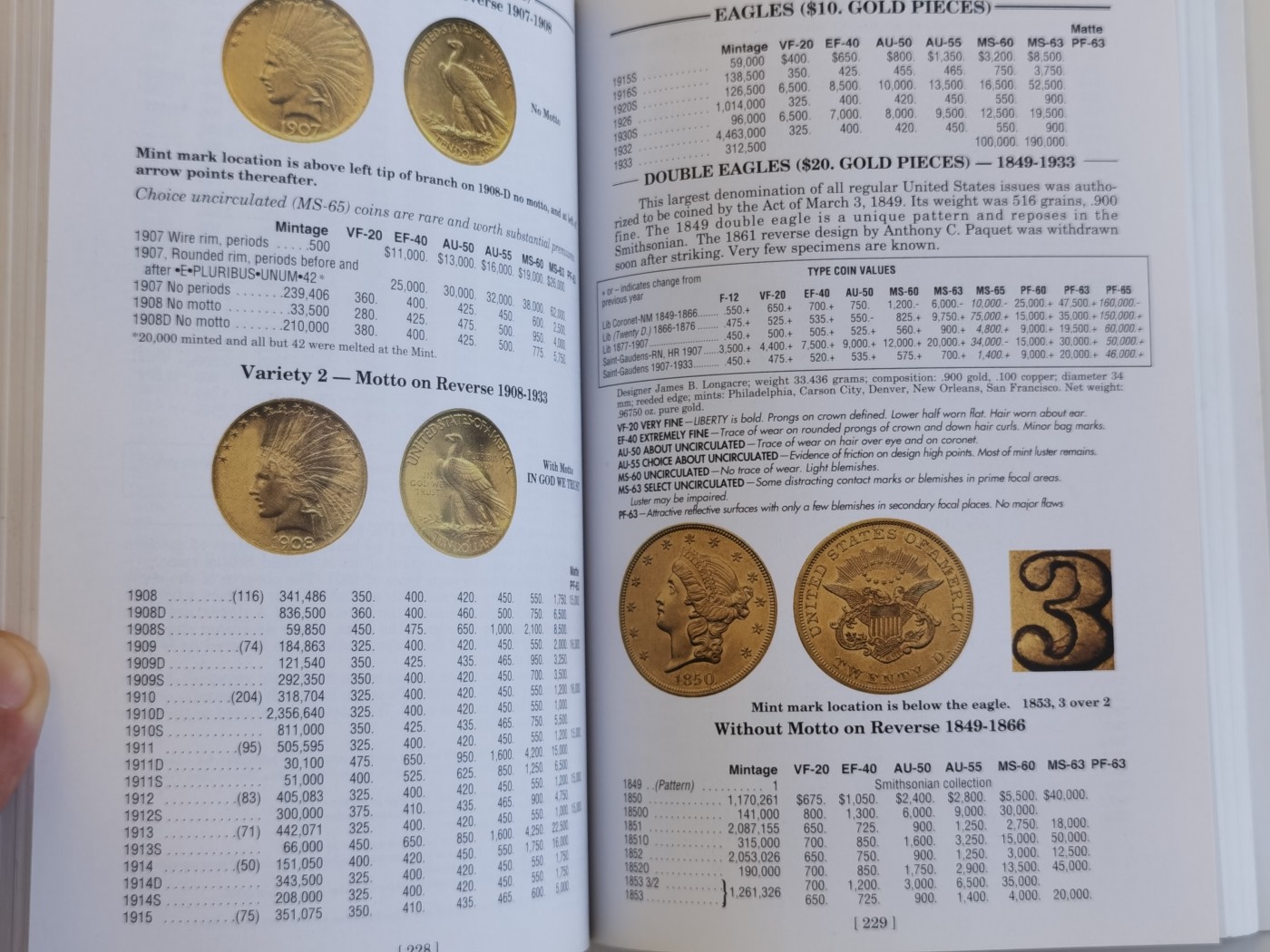 博洋堂世界钱币拍卖第057期（全场包邮） 新，美国2005年 美国币红宝书，美国币权威目录，书厚384页，美系金银币收藏必备工具书