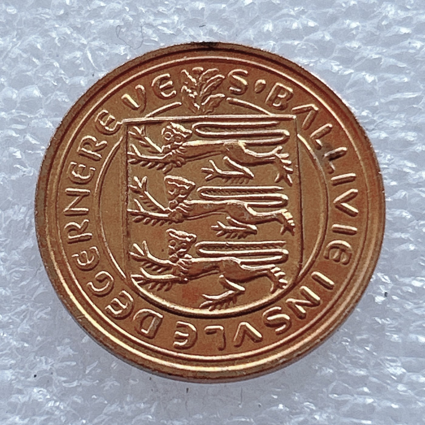 海外回流1元起拍小铺 各国钱币散币场 第2期 英属根西岛1979年1便士