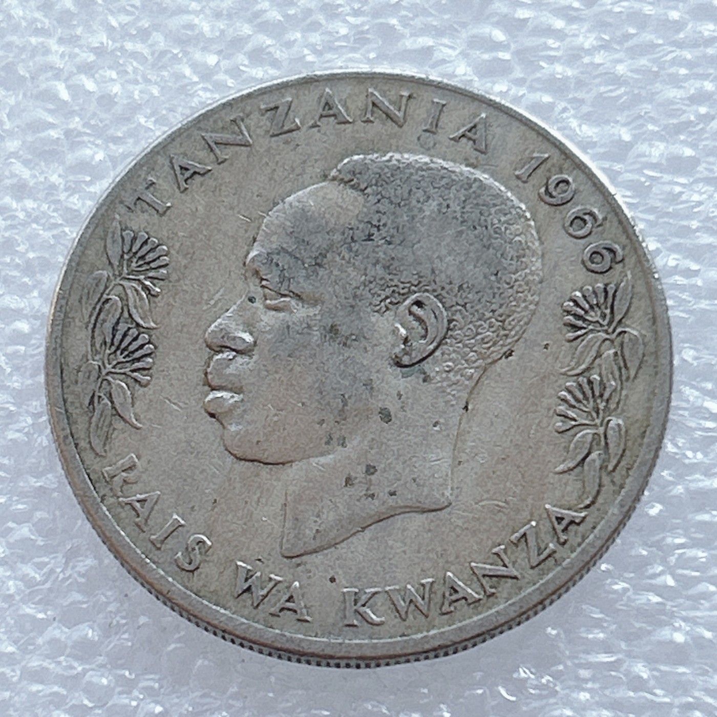 海外回流1元起拍小铺 各国钱币散币场 第2期 1966年坦桑尼亚1先令 火炬